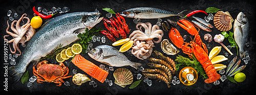 Свежая рыба и морепродукты 1