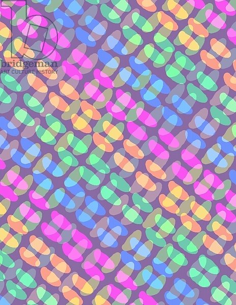 Dotted Check, 2011 99;pattern; decorative; motif; design; colourful;