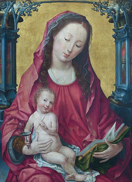 Дева Мария с младенцем 2
