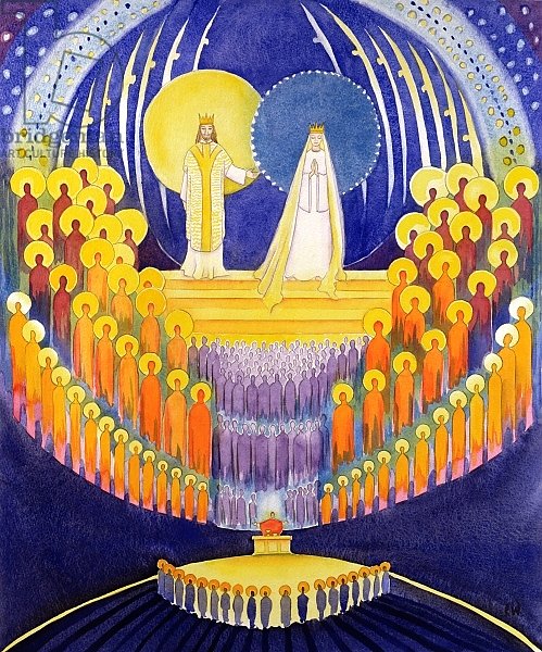 The Coronation of the Virgin Mary and the Glory of all the Saints, 2003