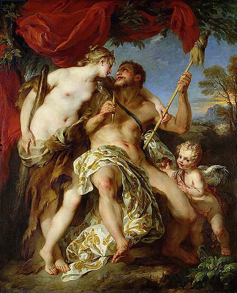 Hercules and Omphale, 1724