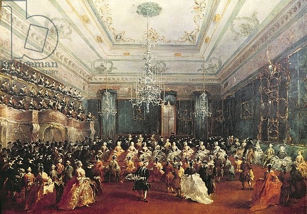 Gala Concert given in 1782 in Venice for the Tsarevich Paul Maria Feodorovna