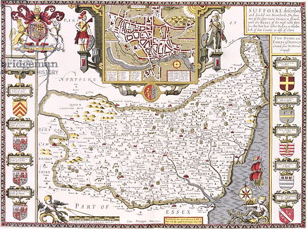 Suffolk and the situation of Ipswich, 1611-12
