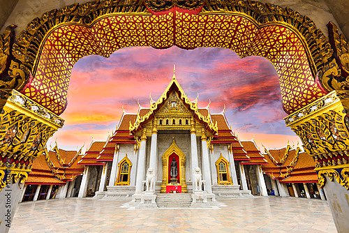 Мраморный храм Бангкока, Таиланд