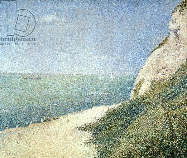 Beach at Bas Butin, Honfleur, 1886