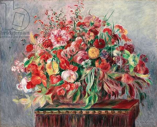 Basket of Flowers; Corbeille de fleurs, 1890