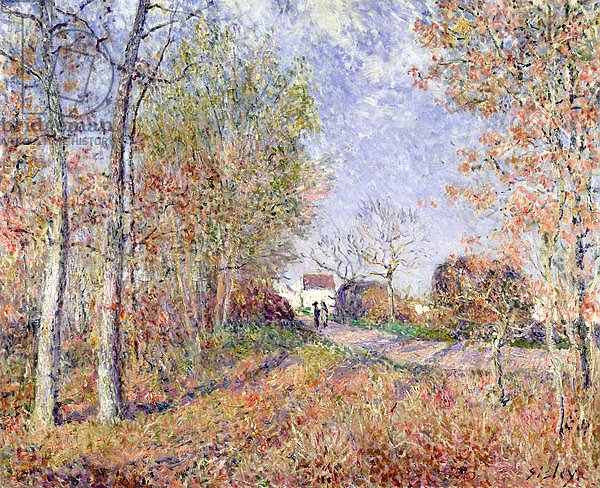 A Corner of the Woods at Sablons, 1883