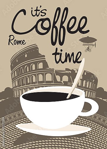 Время пить кофе в Риме