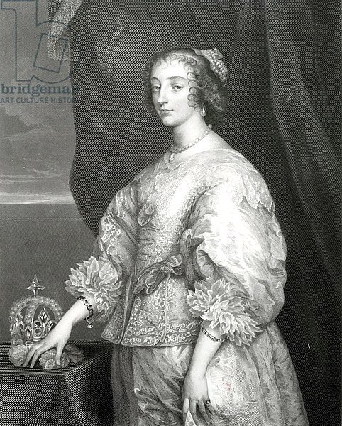 Queen Henrietta Maria, 1851