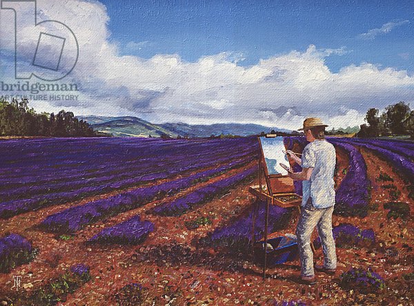 Painter, Vaucluse, Provence, 1998