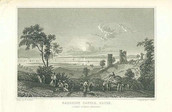 Hadleigh Castle, Essex, Looking Toward Sheerness 5