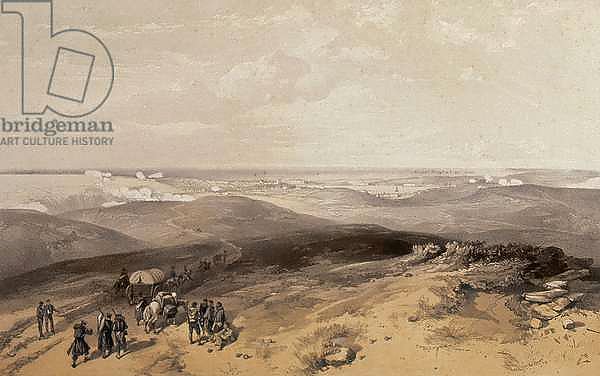 Sebastopol from the rear of the English batteries, 1855