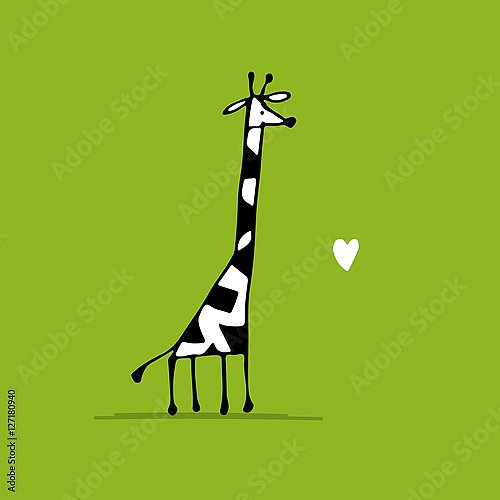 Влюбленный жираф 2