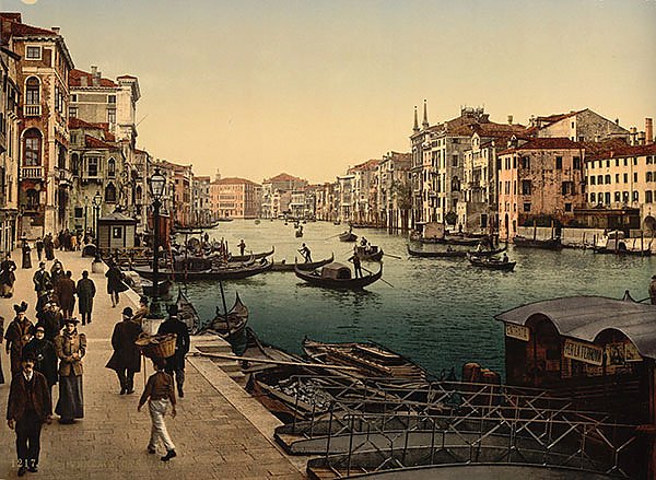 Италия. Венеция, Большой канал в городе
