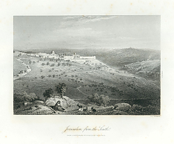 Постер Jerusalem, from the South
