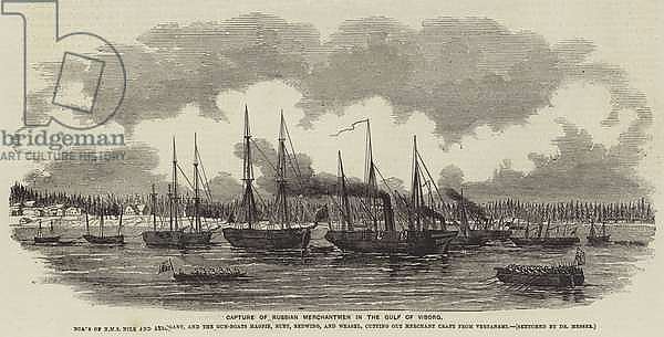 Capture of Russian Merchantmen in the Gulf of Viborg