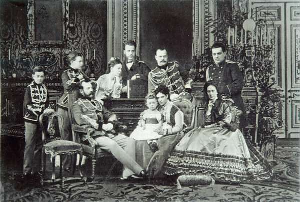 Family Portrait of Emperor Alexander II