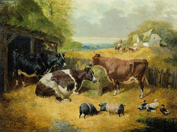 Farmyard Scene, 1853
