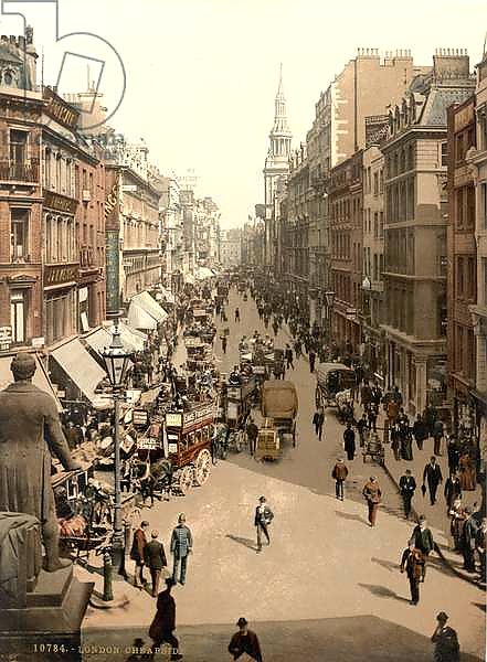 Cheapside, London, c.1890-1900