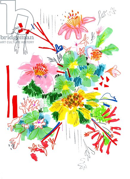 Floral Sketch 2, 2014