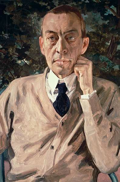 Portrait of the composer, Sergei Vasilievich Rachmaninov 1925