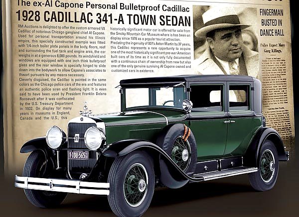 Cadillac V8 341-A Town Sedan Armored '1928