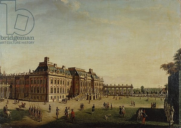 The garden front of the town castle, 1773