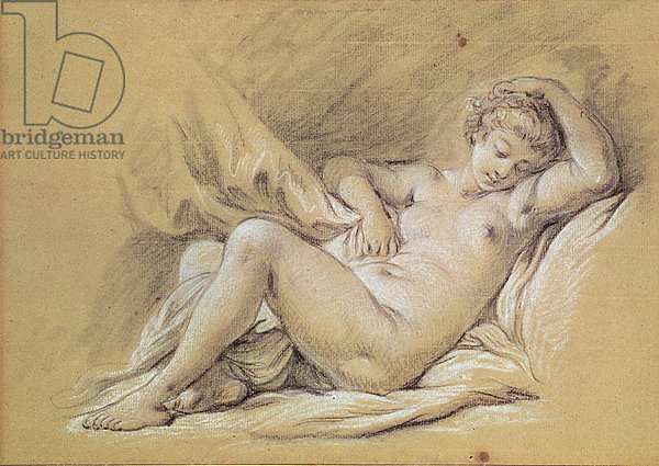 Nude Woman on a Bed