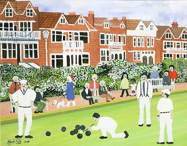 Bowling at Eastbourne