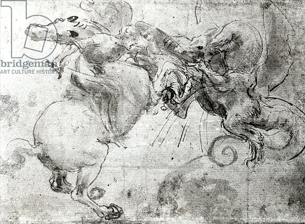 Battle between a Rider and a Dragon, c.1482
