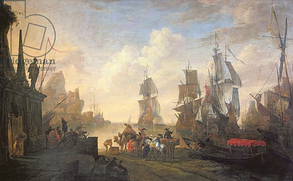 View of a Port in the Levant, 1670