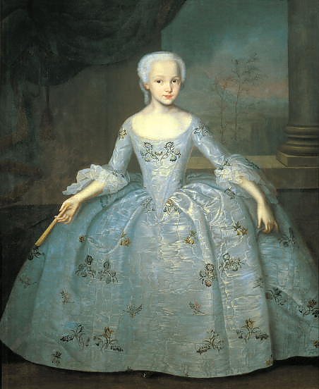 Портрет Сарры Элеоноры Фермор. Около 1750