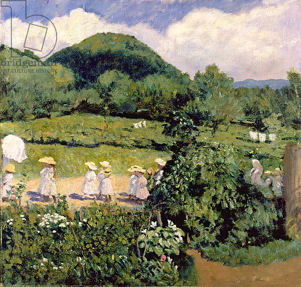 Picnic in May, Summer Day, 1906