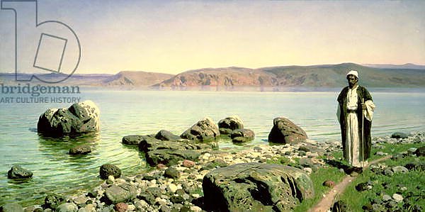 At the Sea of Galilee, 1888