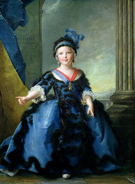 Louis-Joseph-Xavier de France Duke of Burgundy, 1754