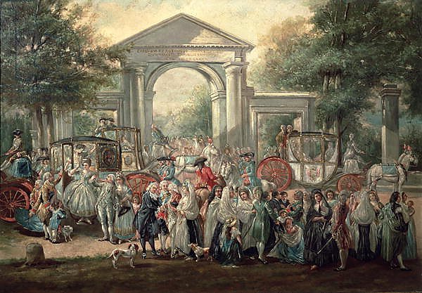 A Fiesta in a Botanical Garden, 1775