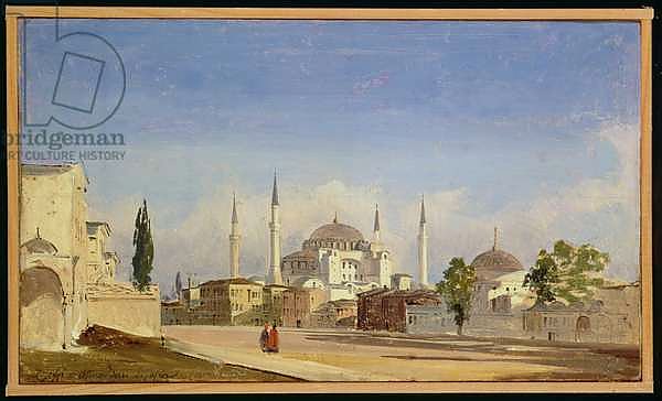 Haghia Sophia, Constantinople, 1843