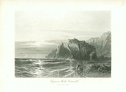 Постер Kynance Rocks, Cornwall