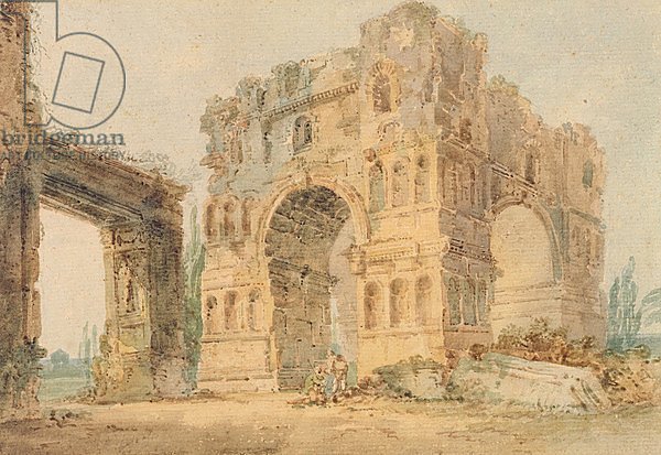 Постер Гиртин Томас Arch of Janus, c.1798-99