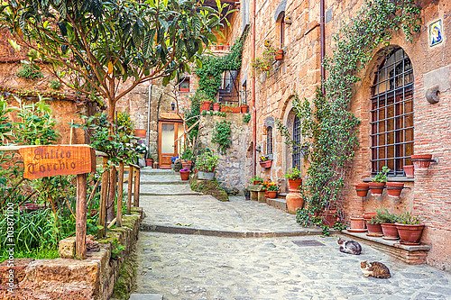 Италия, Тоскана. Старый город