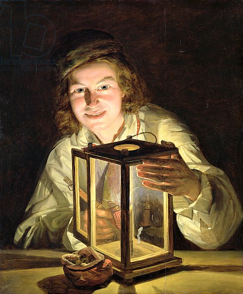 The Young Stableboy with a Stable Lamp, 1824