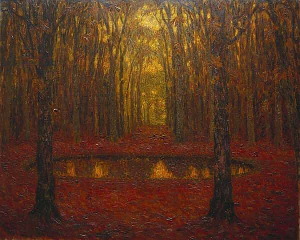 The Pond at Versailles in Autumn, 1916