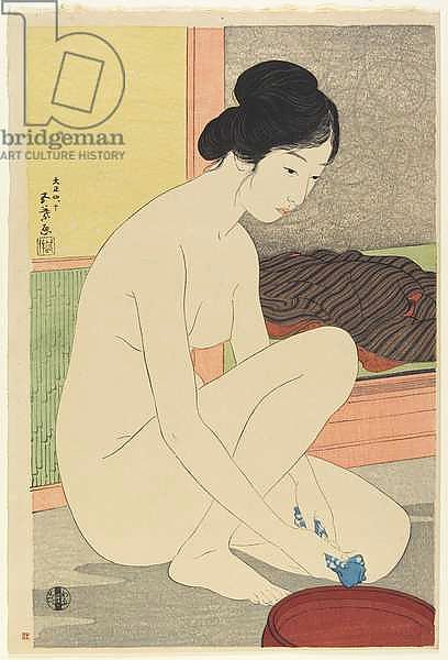 Woman at the Bath, October 1915
