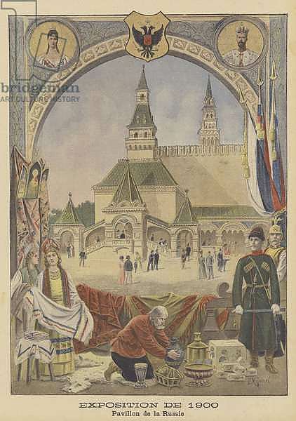 The Russian Pavilion at the Exposition Universelle of 1900 in Paris