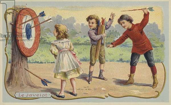 Throwing arrows at a target