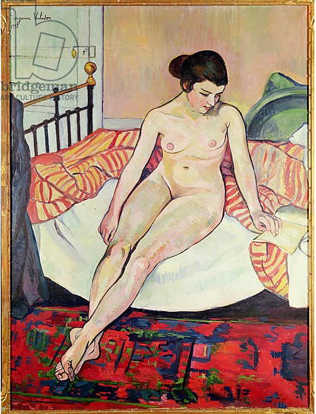 Nude with a Striped Blanket, 1922