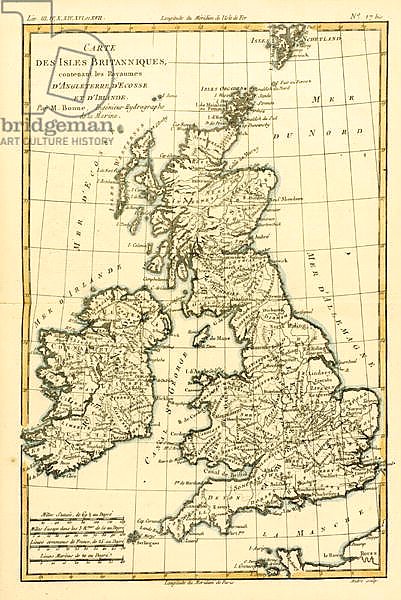 The British Isles, Including the Kingdoms of England, Scotland and Ireland, 1780