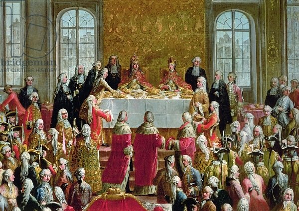 The Coronation Banquet of Joseph II, Emperor of Germany, 1764