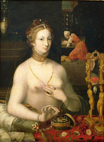 Woman at her Toilet, 1585-95
