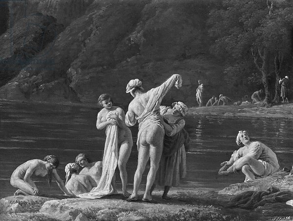 Morning, The Bathers, central detail, 1772